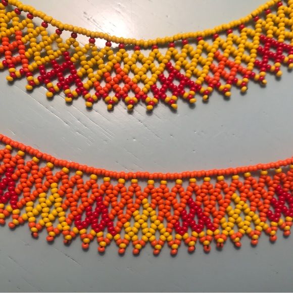 Handmade beaded necklaces from Guatemala NWOT - Picture 2 of 4